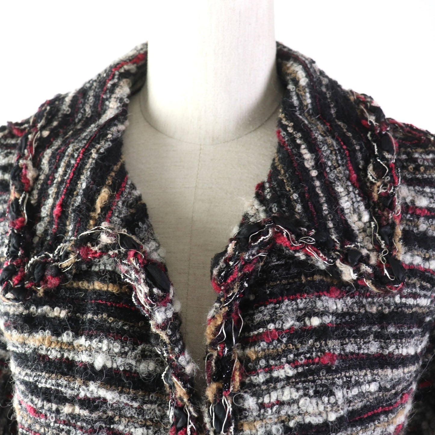 Chanel Tweed Wool 2way Set