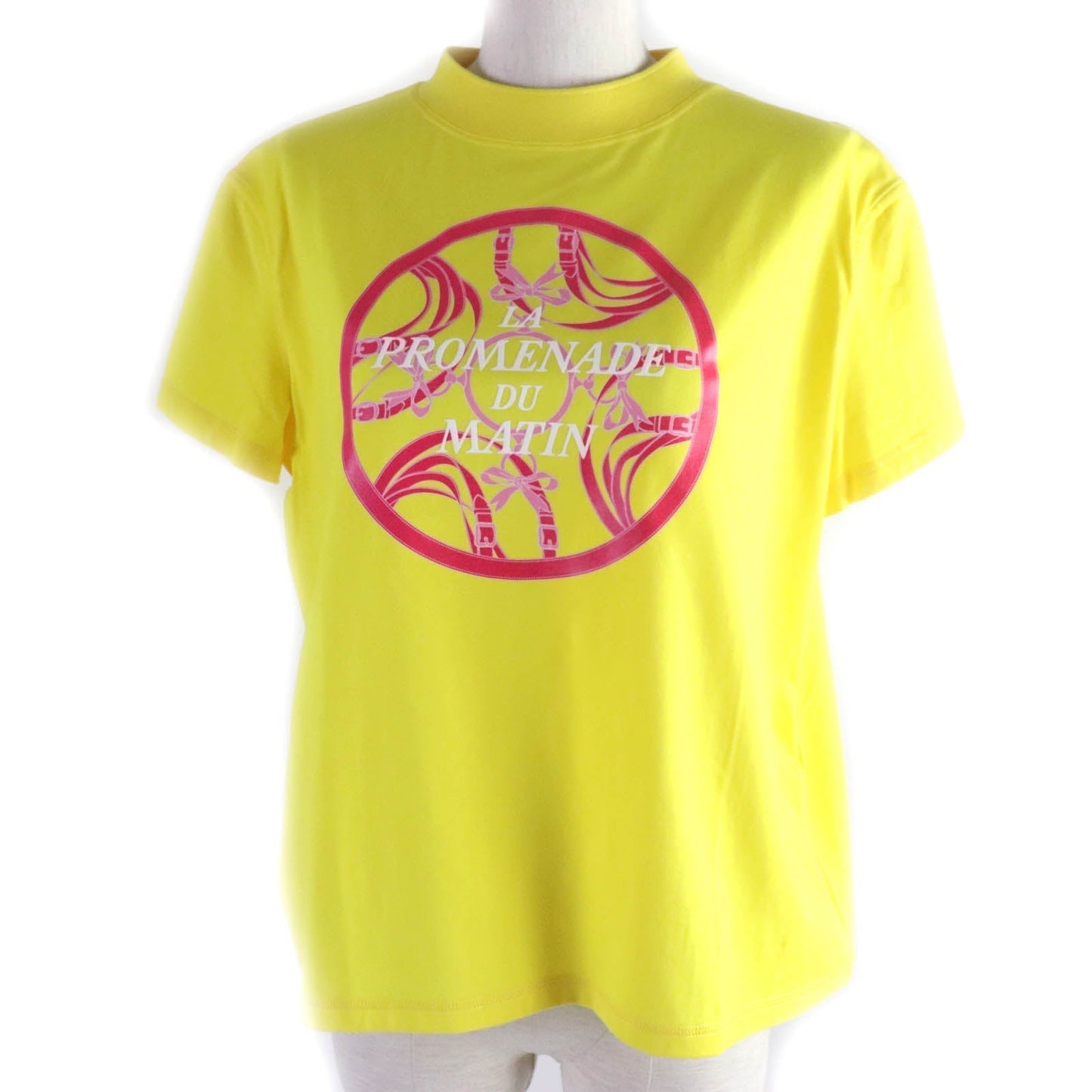 HERMES Short sleeve T-shirt cotton yellow 34