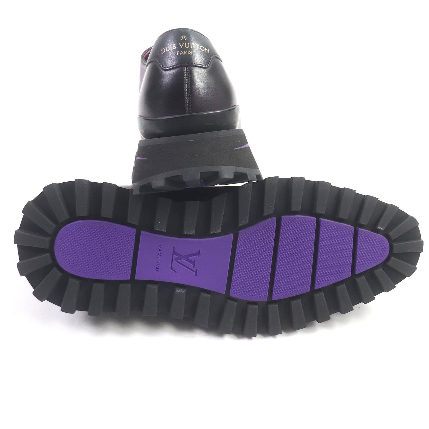 LOUIS VUITTON Dress shoes Main: Leather purple Goncourt Line mens 5 1/2