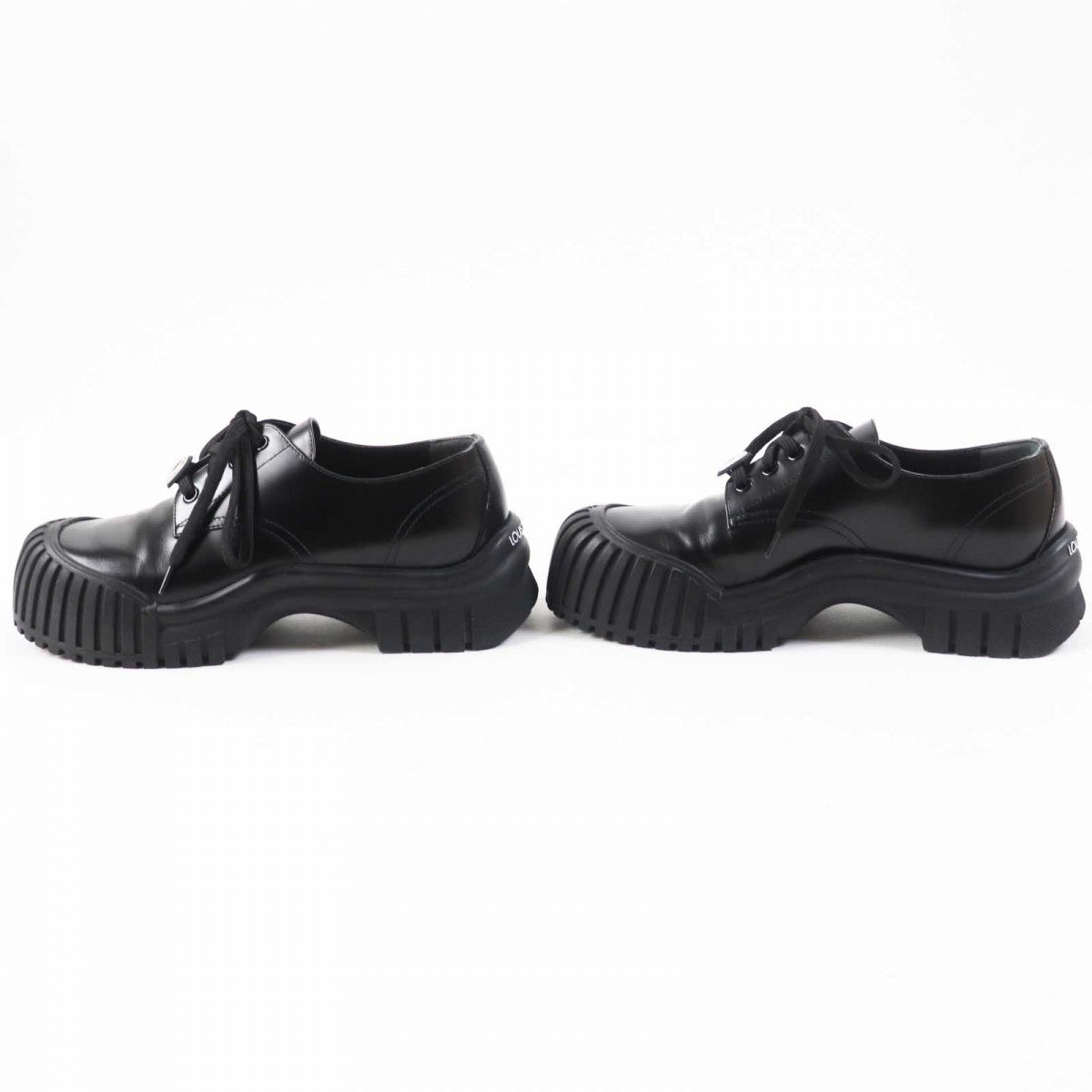 LOUIS VUITTON Leather shoes Main: Leather, Part: Rubber black Ruby Line Women 38