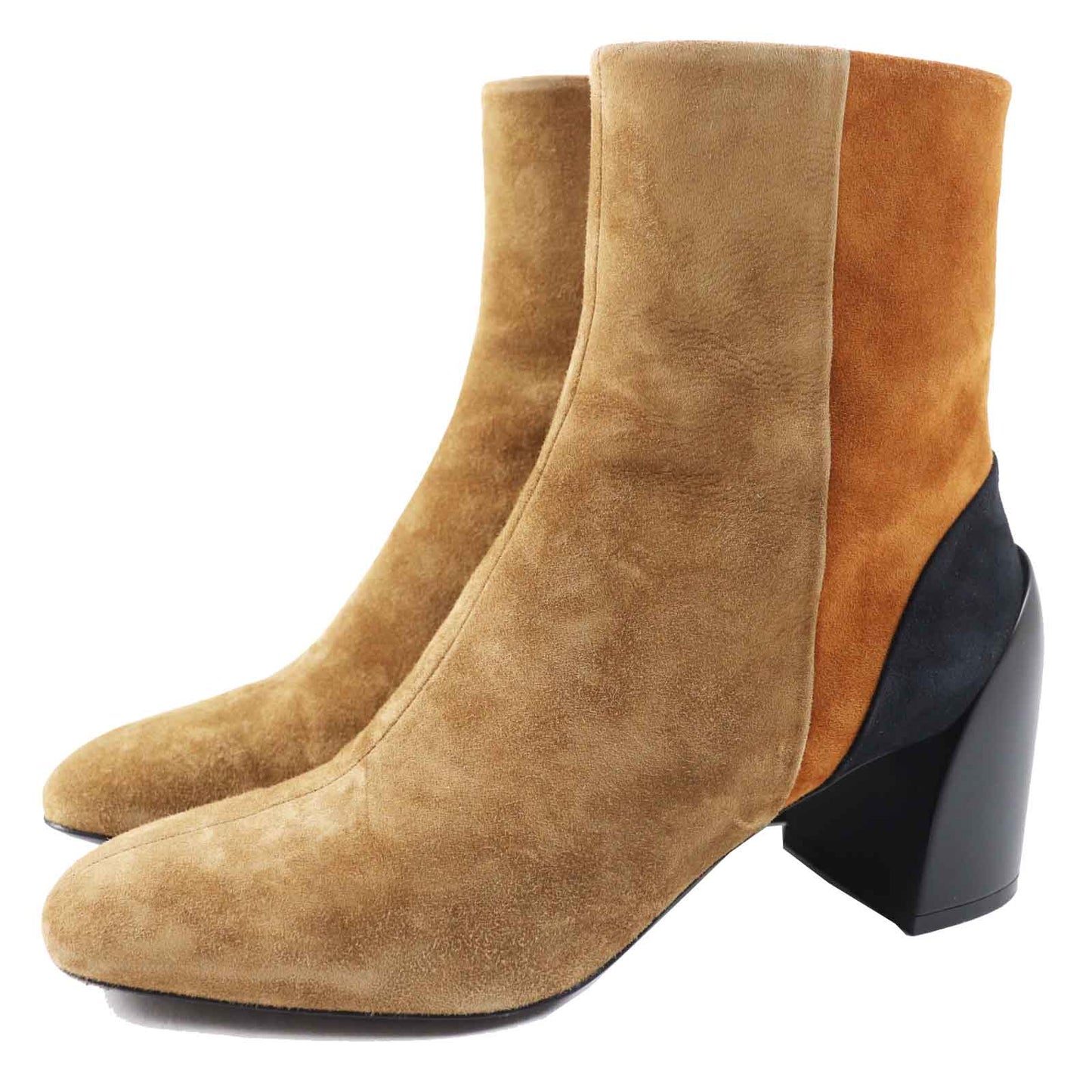 HERMES short boots Main: Suede leather Multi BROOKE Women 37 d