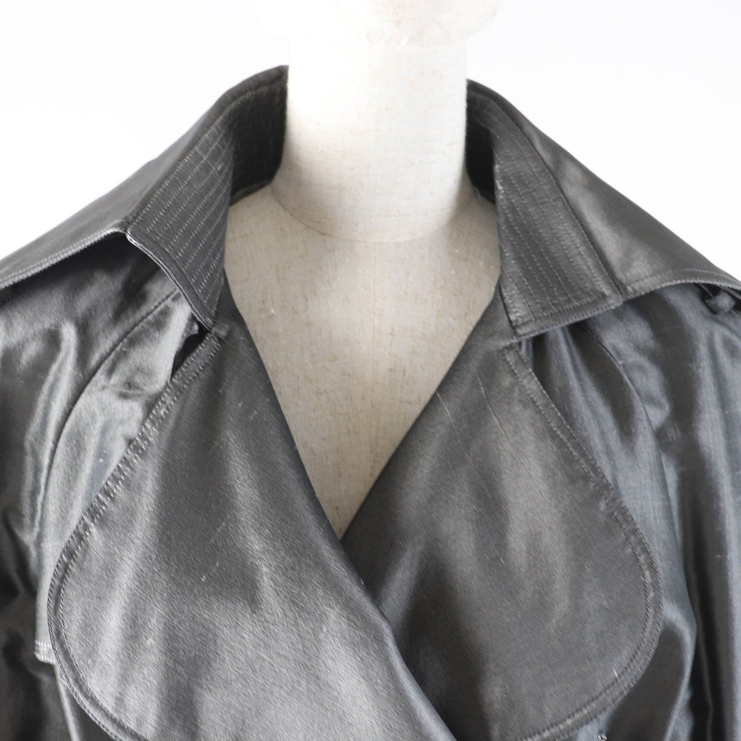 Chanel Trench Coat Silk Trench Coat