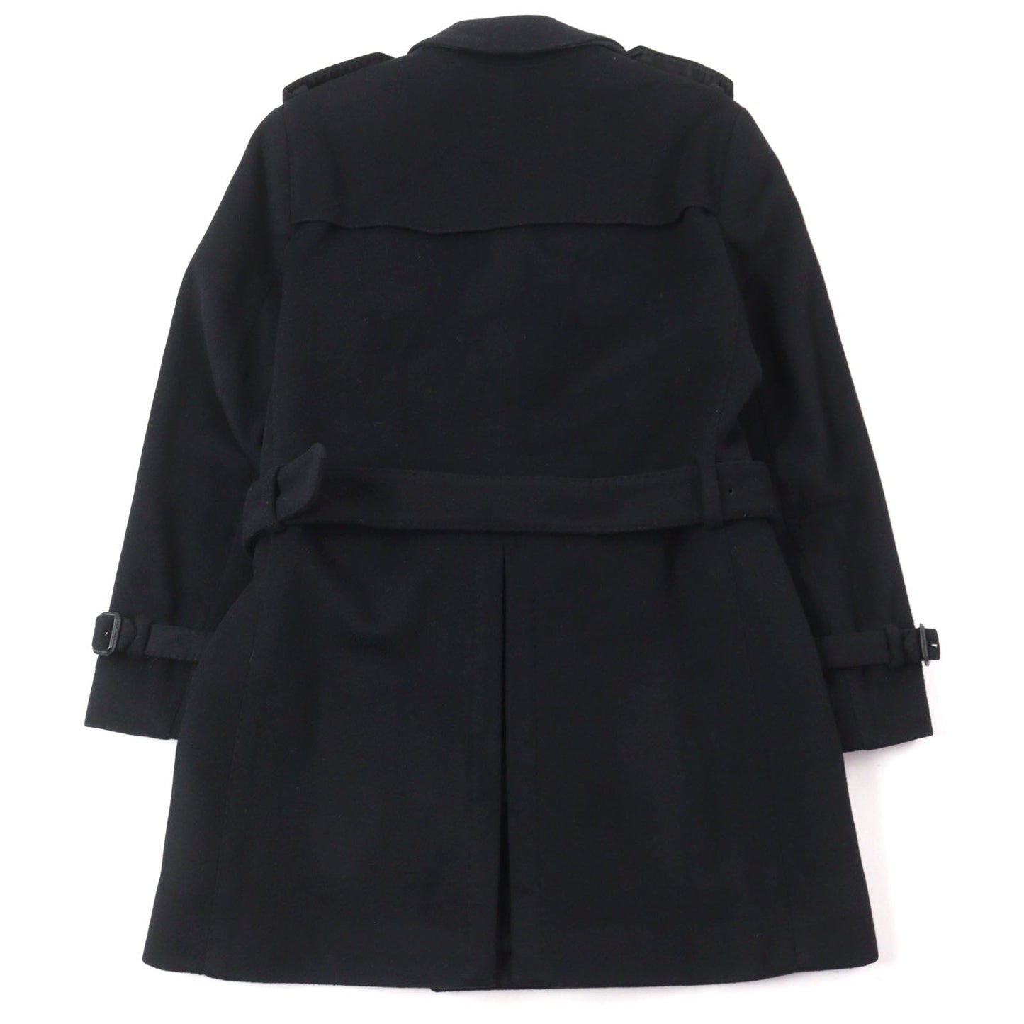 Burberry London Virgin wool cashmere trench coat