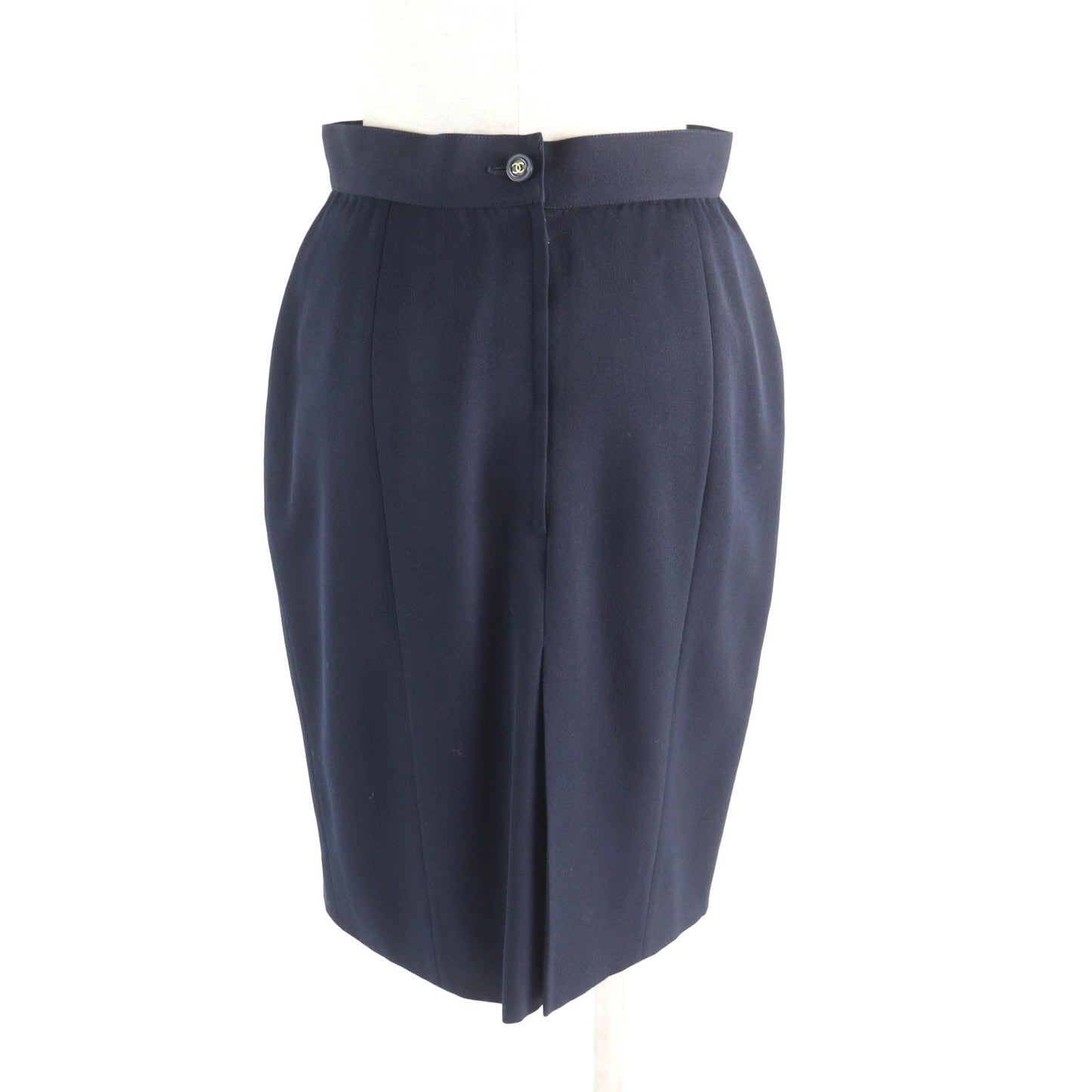 Chanel P04471 Wool Skirt