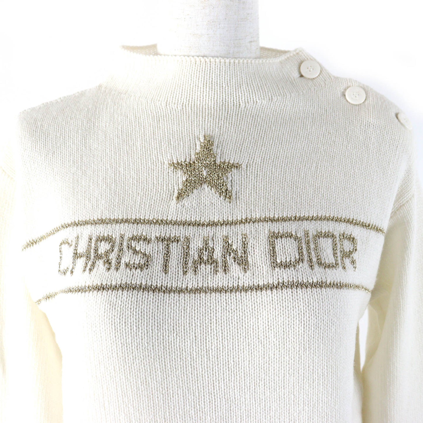 Christian Dior 24AW Star Signature Logo Cashmere Knitwear