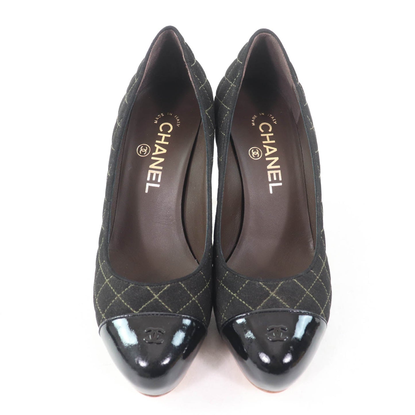 Chanel COCO Mark Matelasse Quilting Pumps