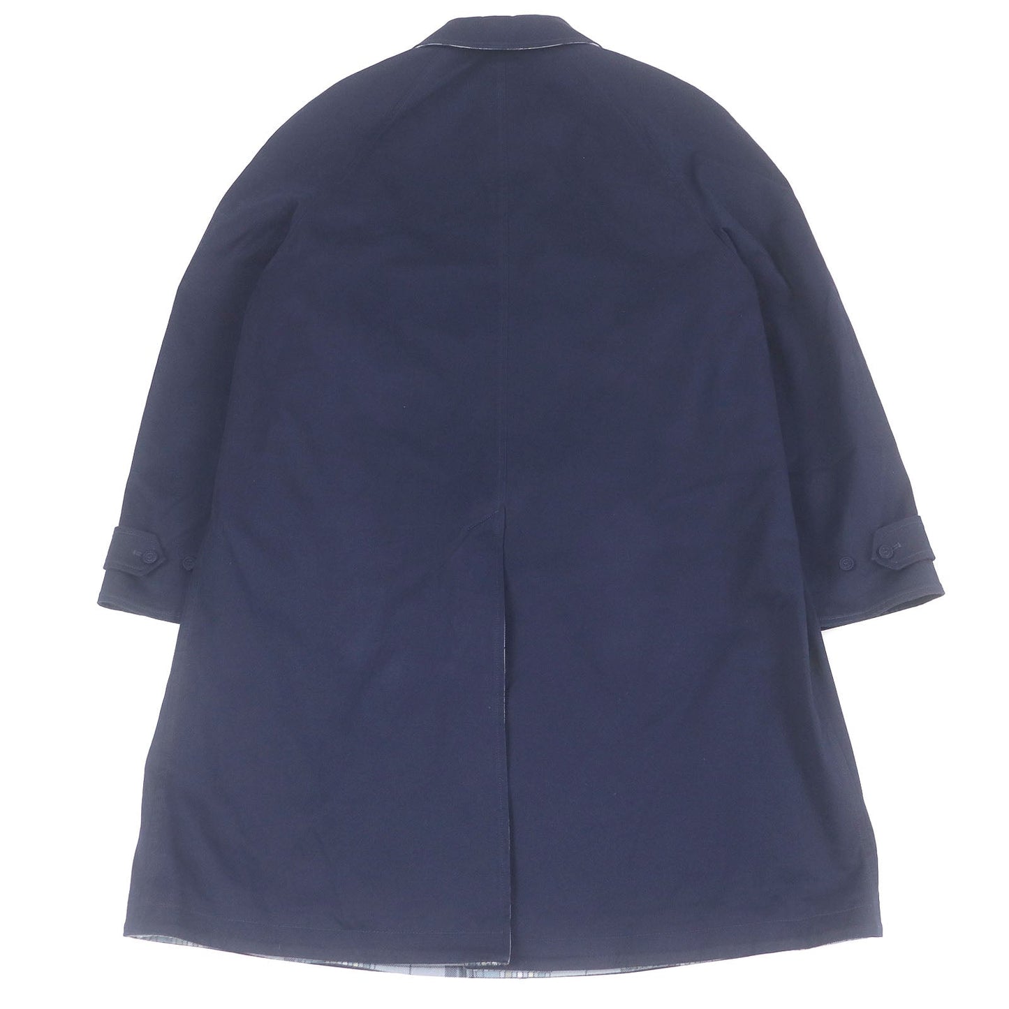Dior Logo embroidered Cotton Balmacaan Coat