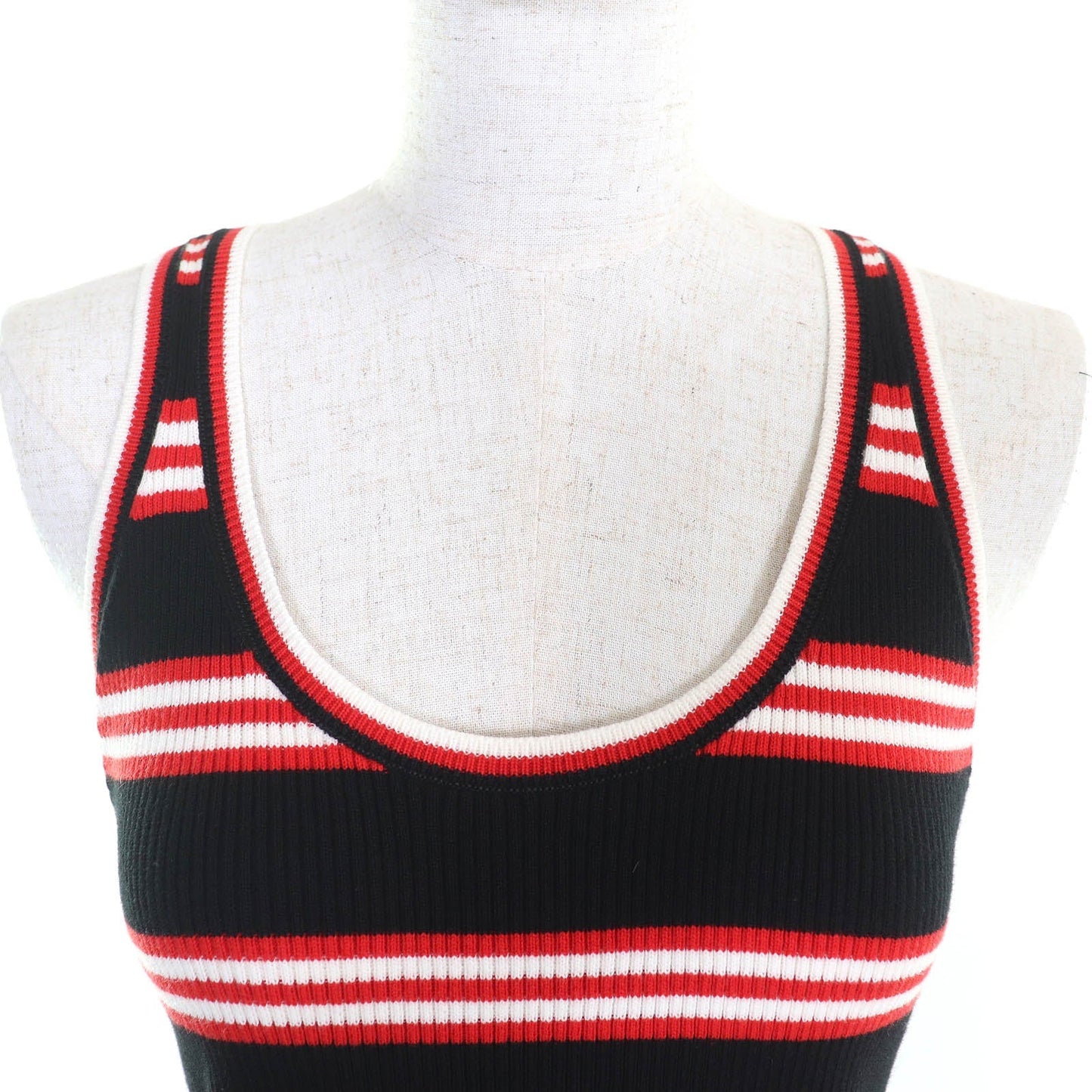 Chanel Tank top Ribbed Sleeveless Top
