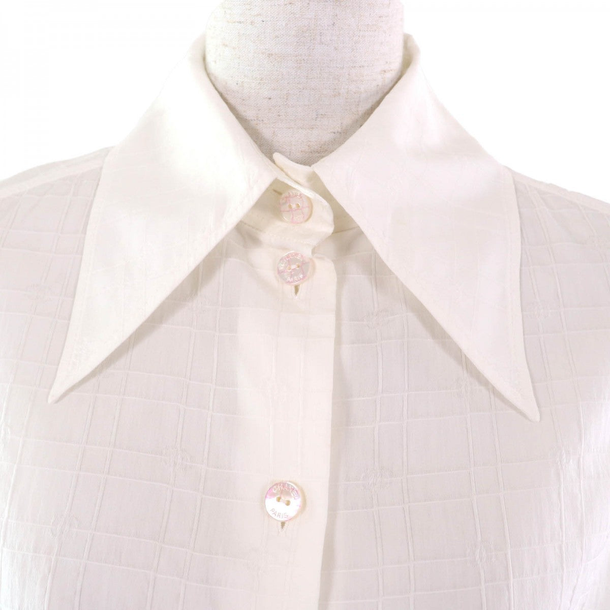 CHANEL blo P78855 cotton white 38