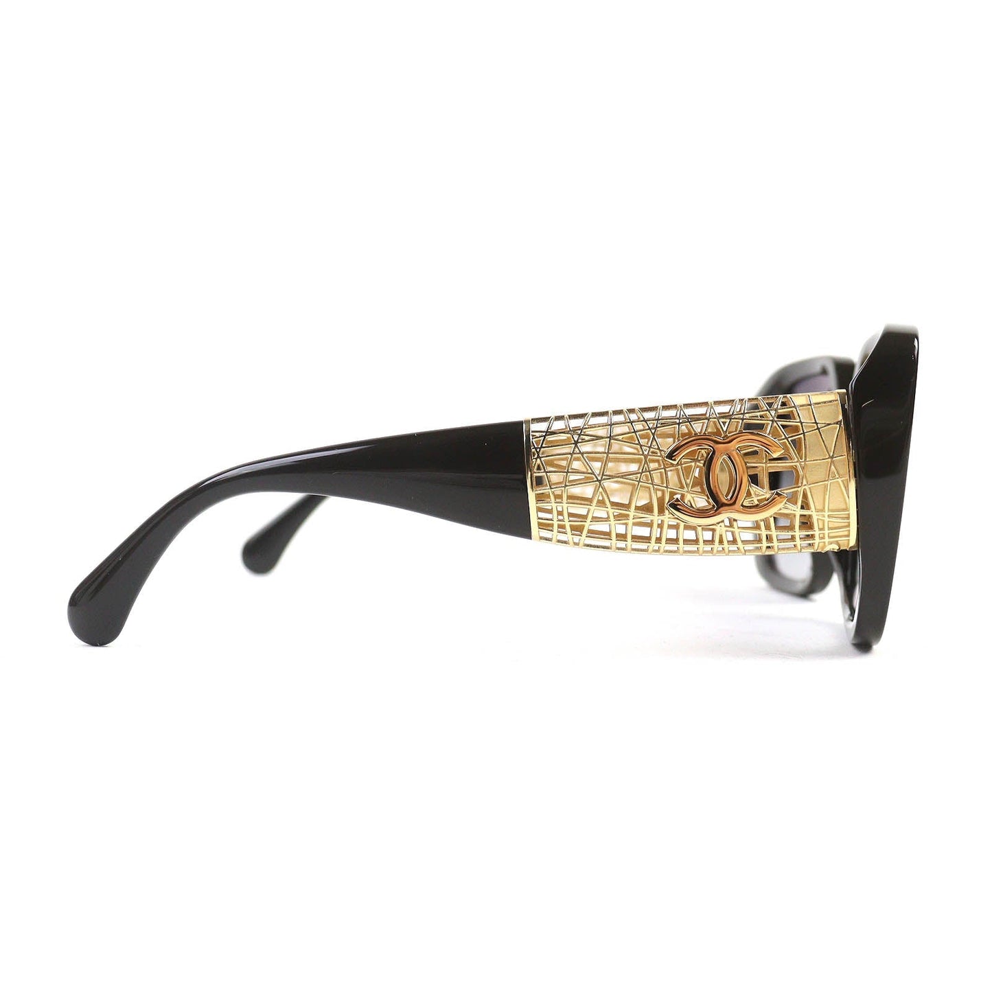 Chanel COCO Mark Square Shape Eyewear Sunglasses