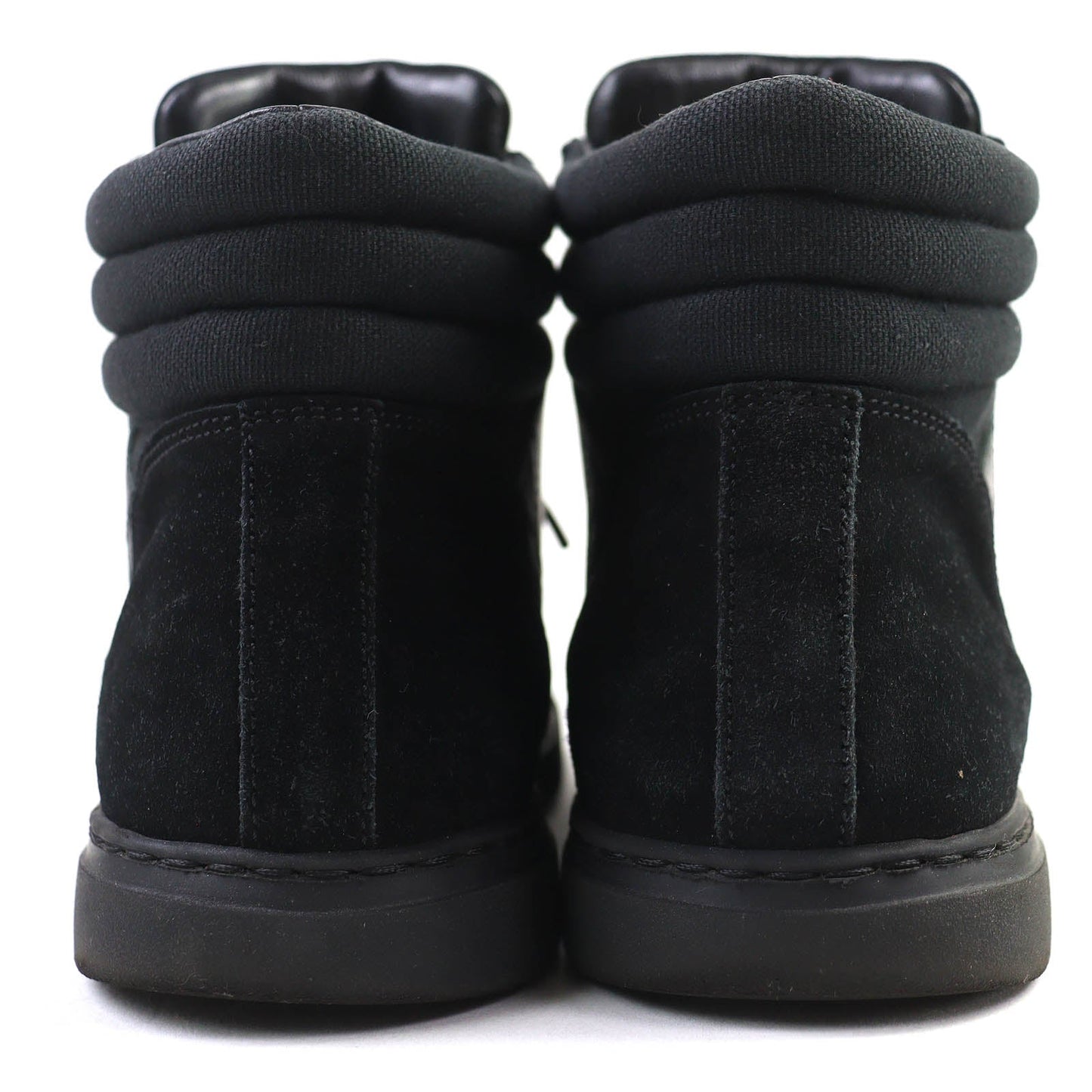 Chanel High Cut Sneakers Leather Canvas Sneakers
