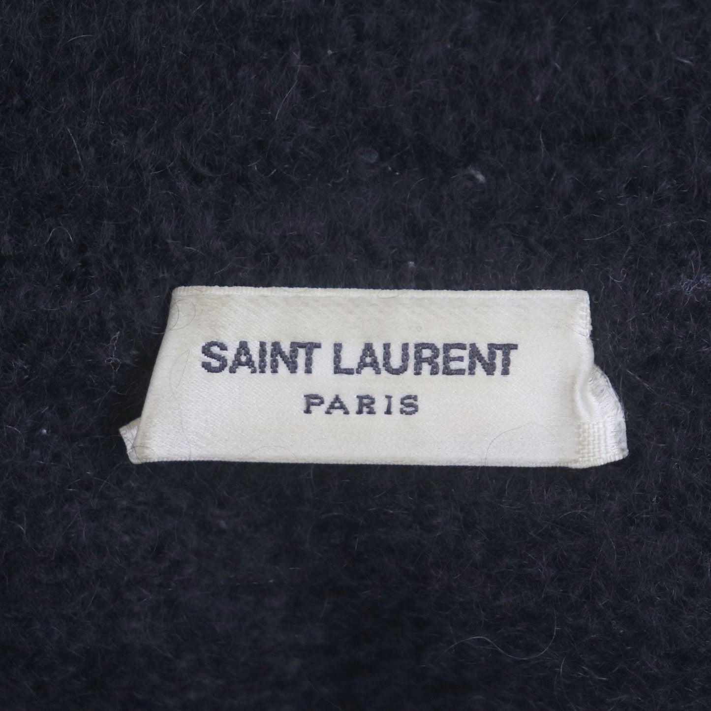 Saint Laurent Paris Mohair Knit Turtleneck Sweater