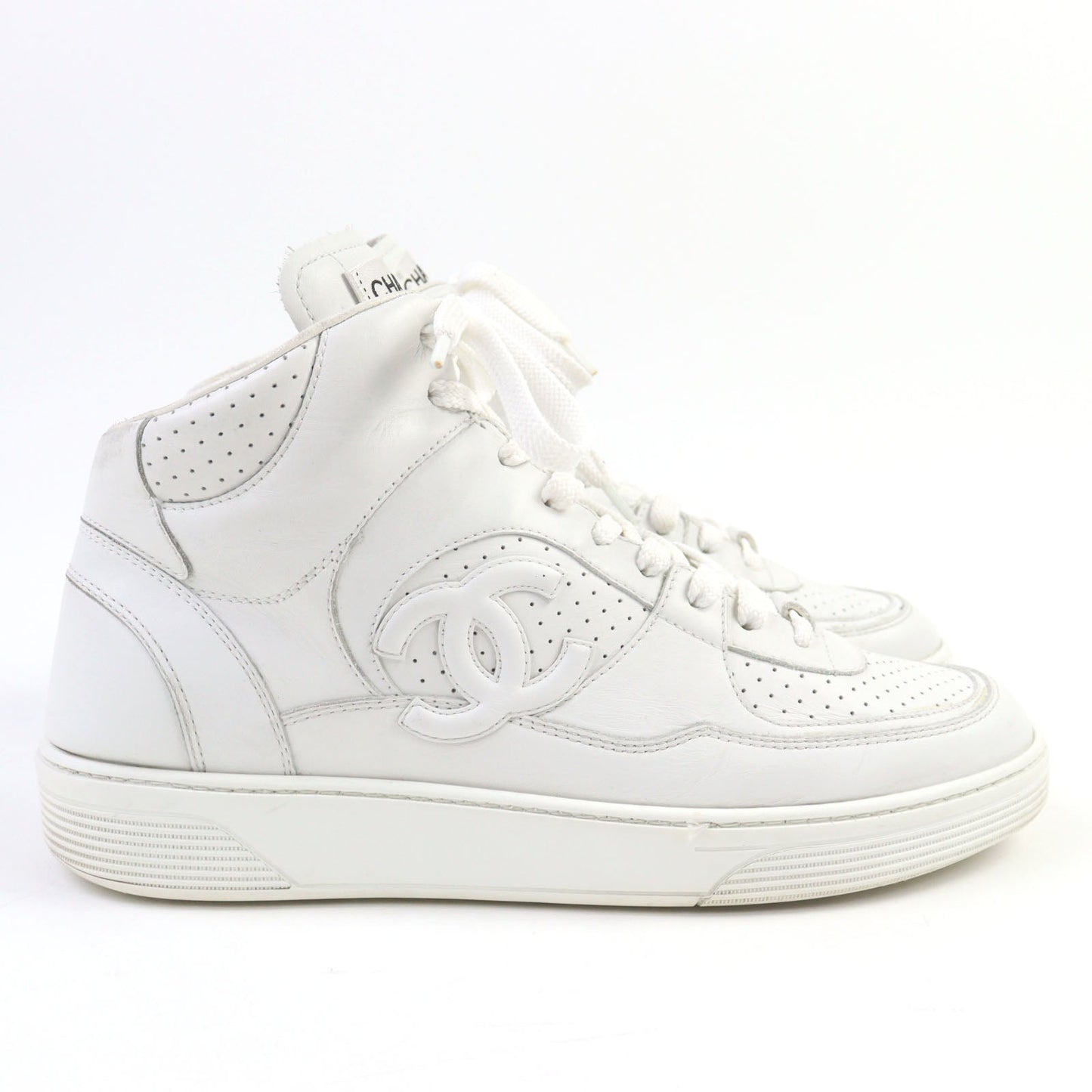 Chanel COCO Mark Leather Sneakers