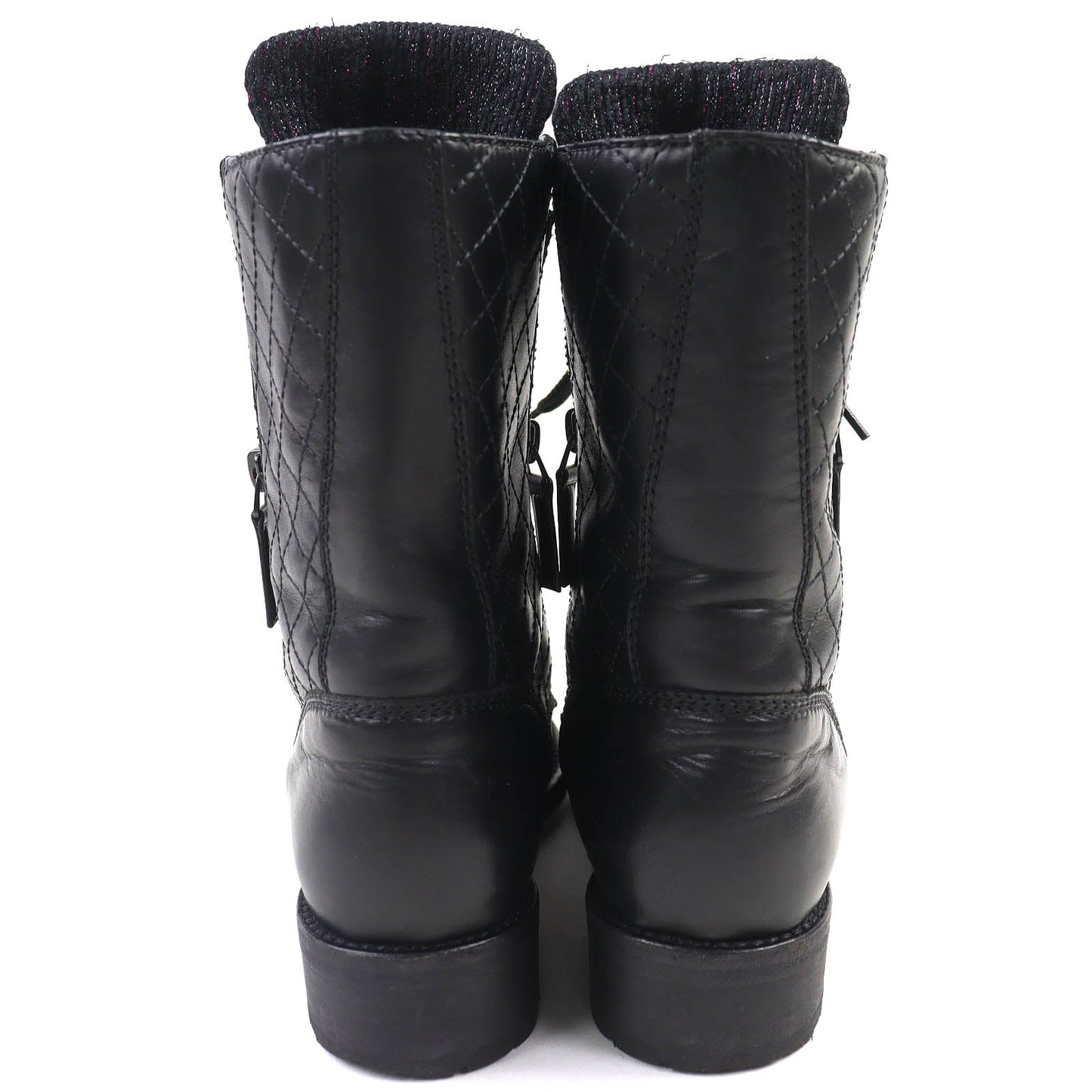 Chanel Matelasse Short Boots