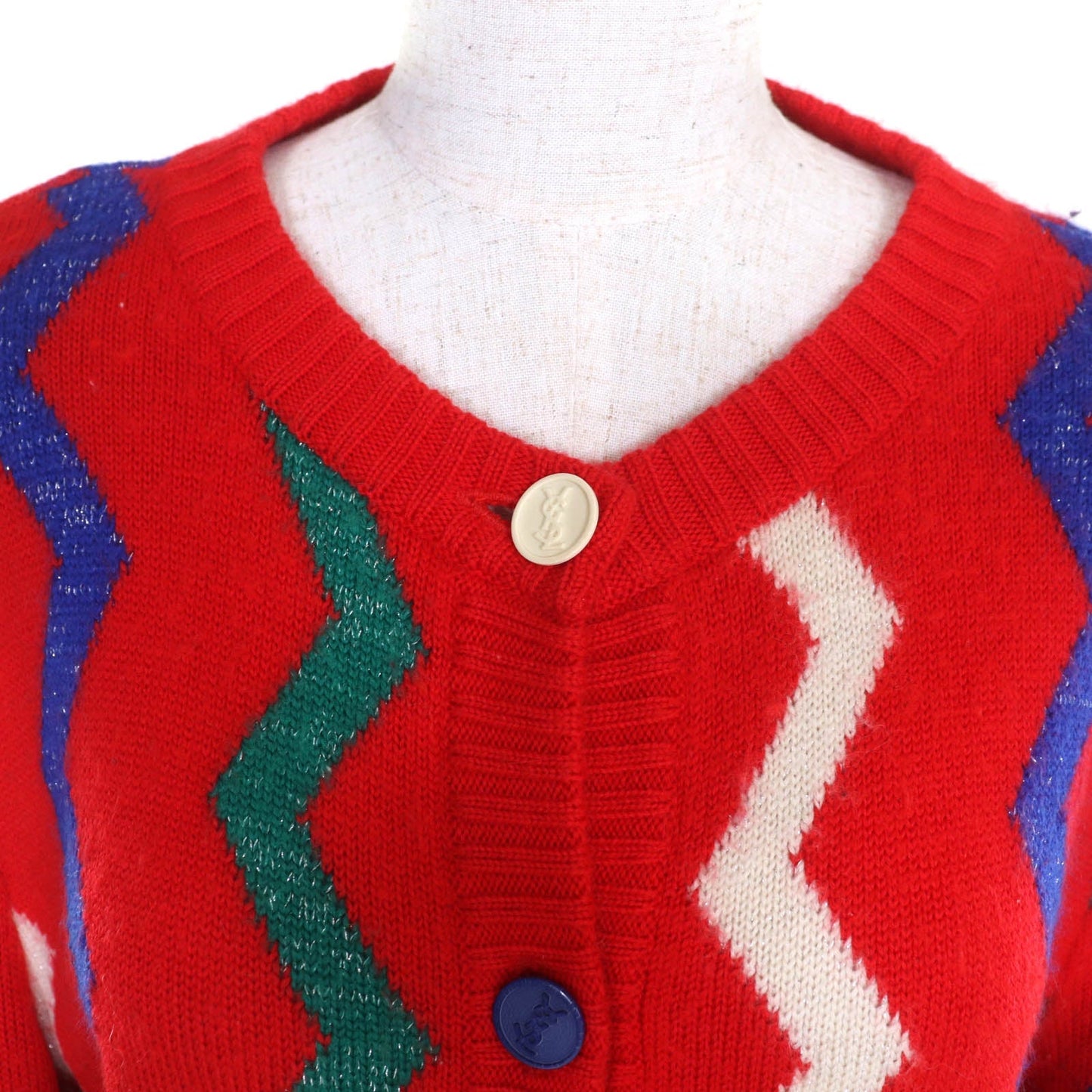 Yves Saint Laurent Wool Cardigan