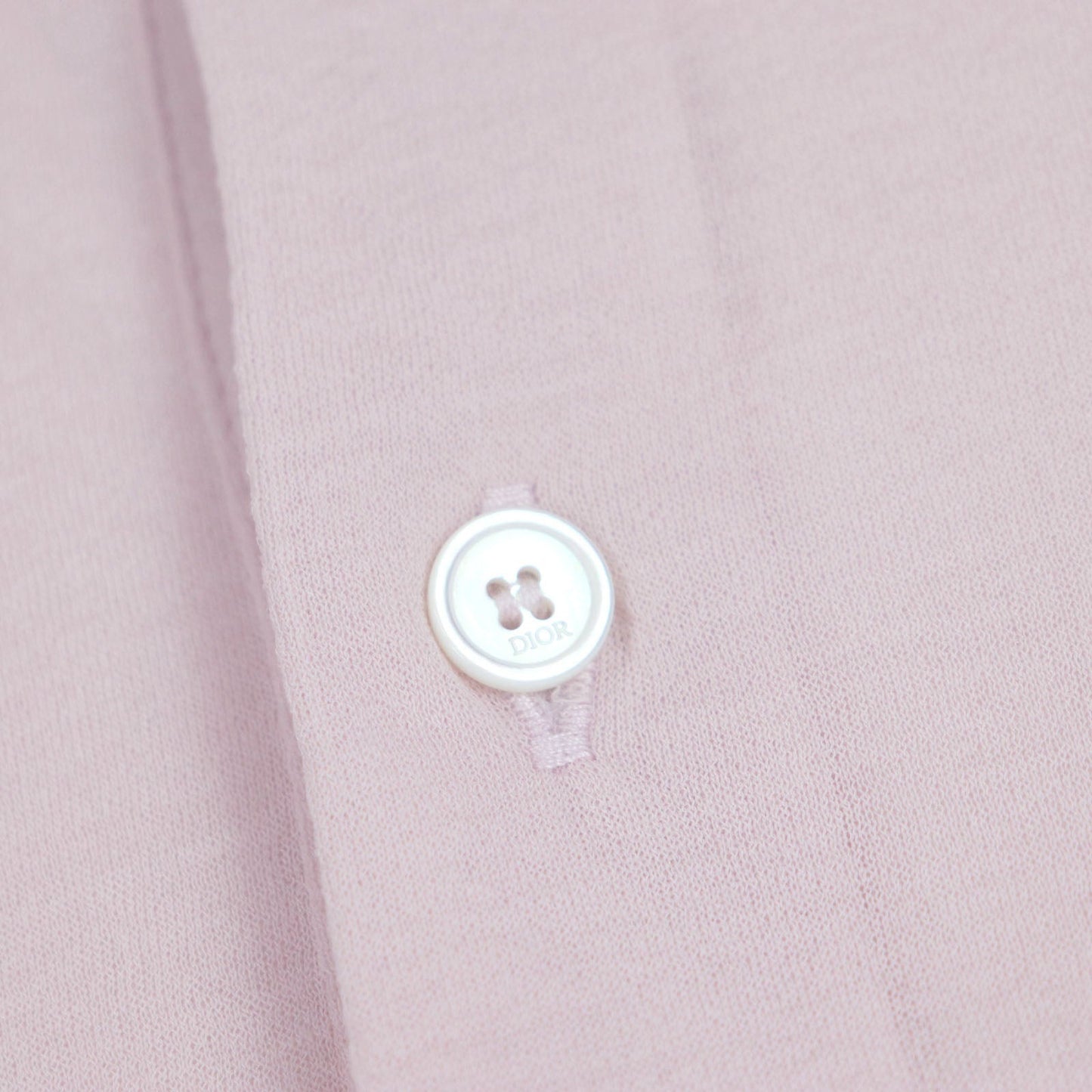 Dior Long Sleeve Cotton Polo Shirt
