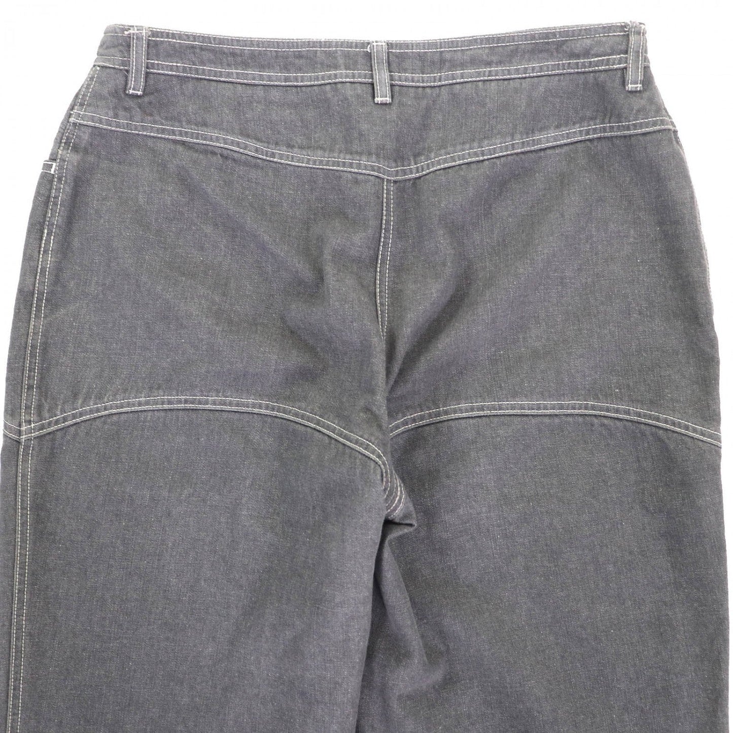 CHANEL Denim pants 01P P17693 cotton gray å¸å°ãµã¤ãº46