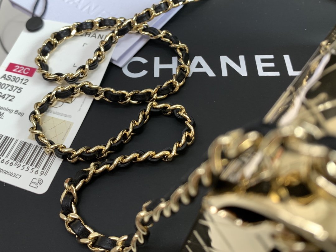 CHL Evening Top Qualityap Small Gold Bag For Women 12cm/4.5in