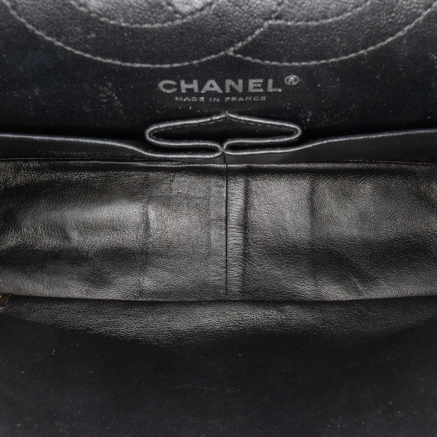 Black Chanel Quilted Patent Caviar 2.55 Reissue Flap 226 Shoulder Bag