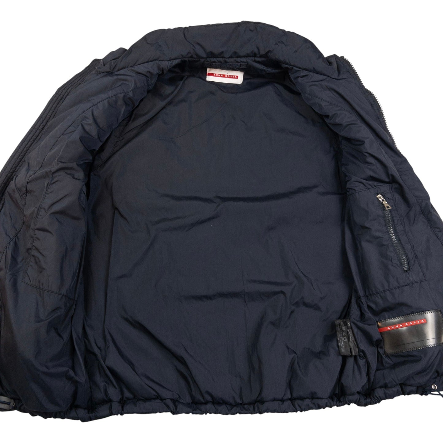 Prada Sport Luna Rossa Zip Up Puffer Gilet Size S