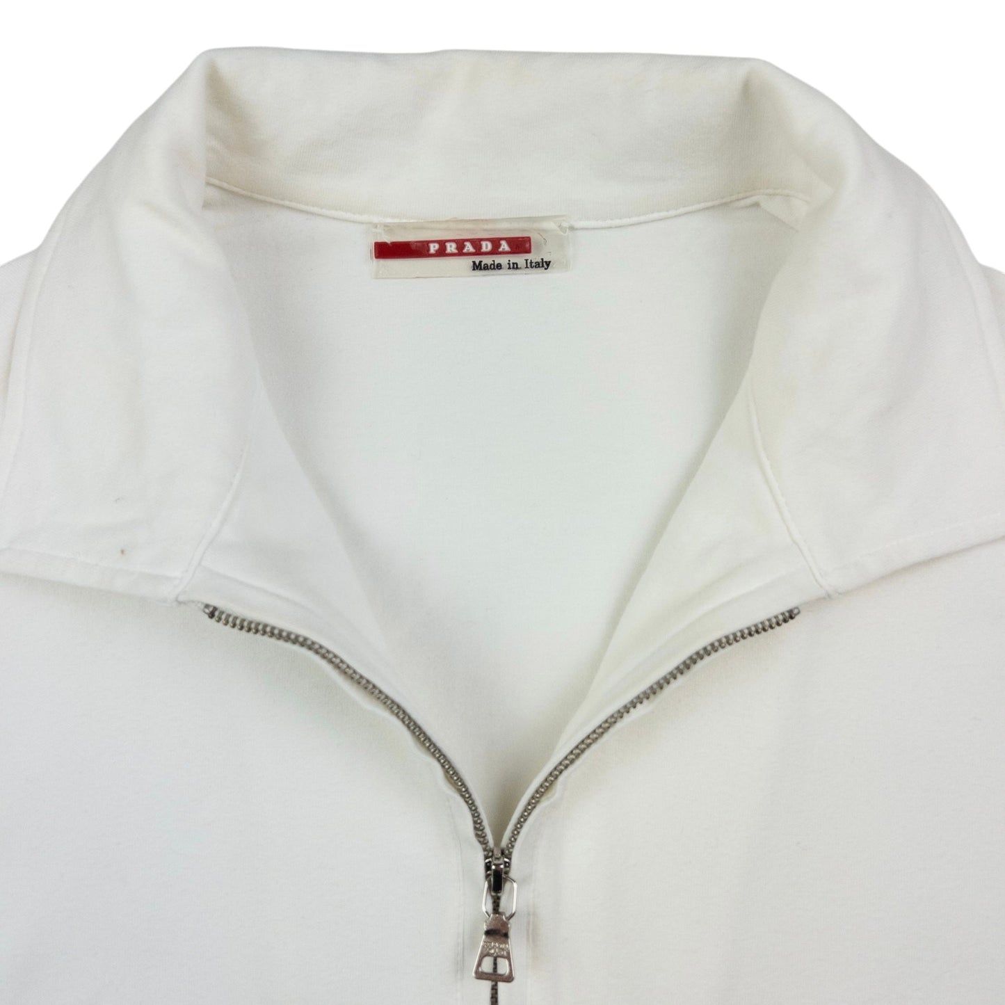 Prada Sport Half Zip Polo Shirt Womens Size M