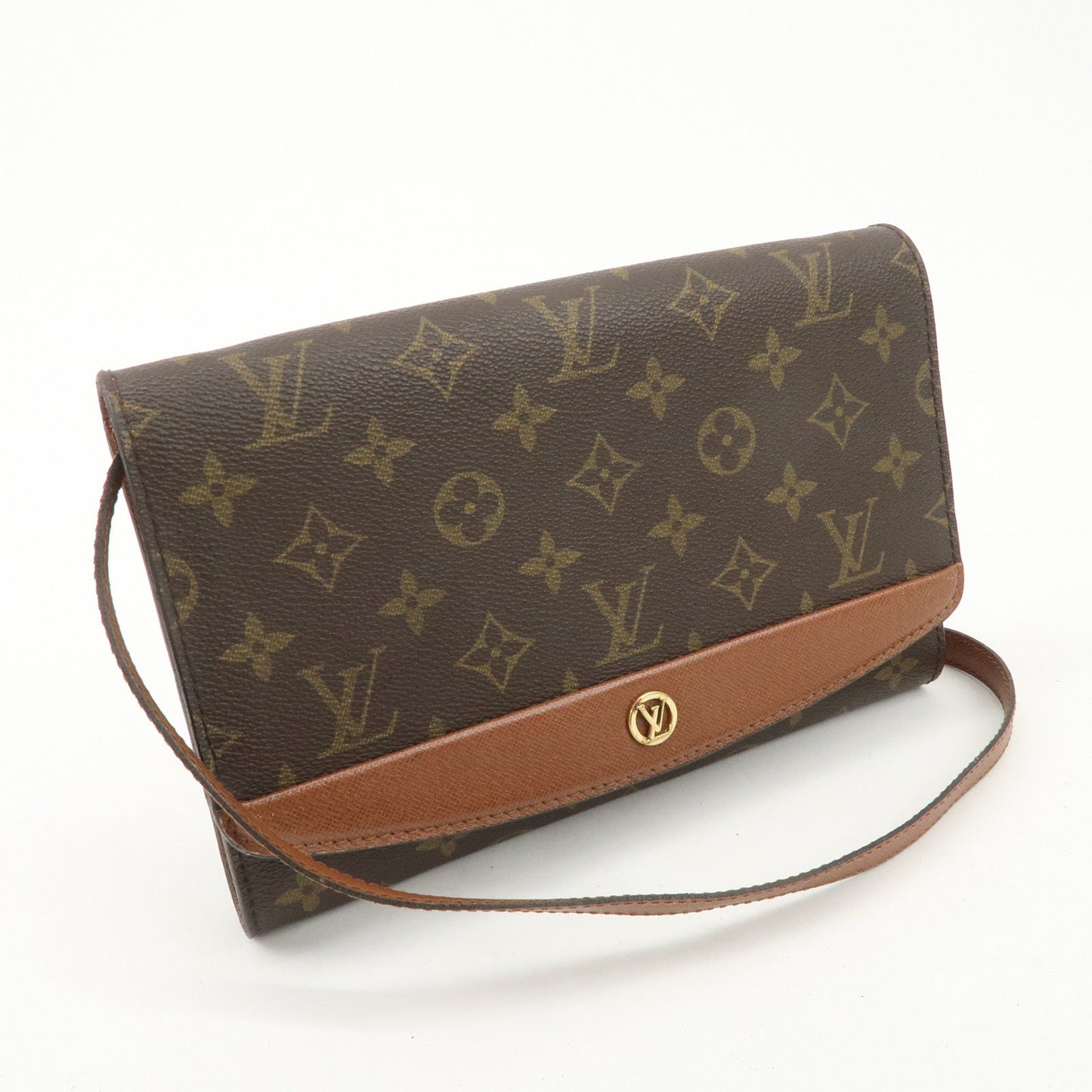 Louis Vuitton Monogram Bordeaux Shoulder Bag Hand Bag M51798 d