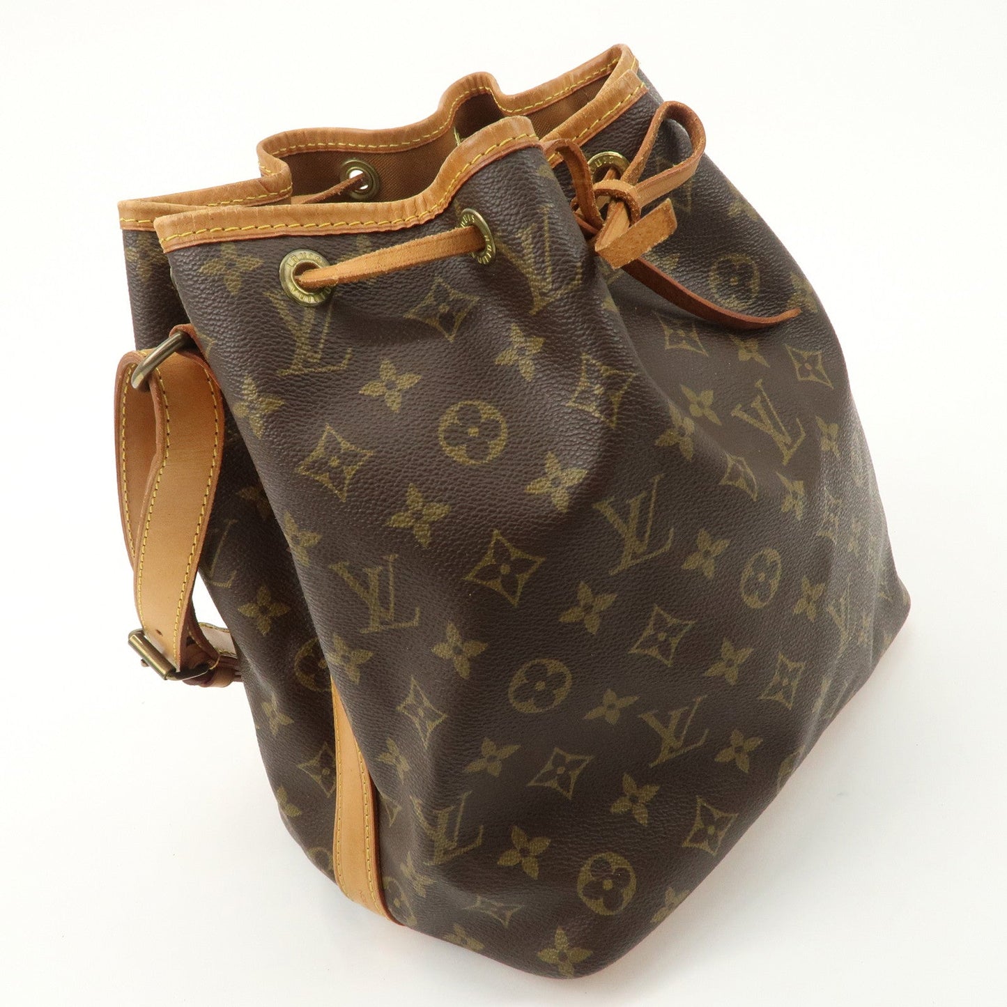 Louis Vuitton Monogram Petit Noe Shoulder Bag Brown M42226 d