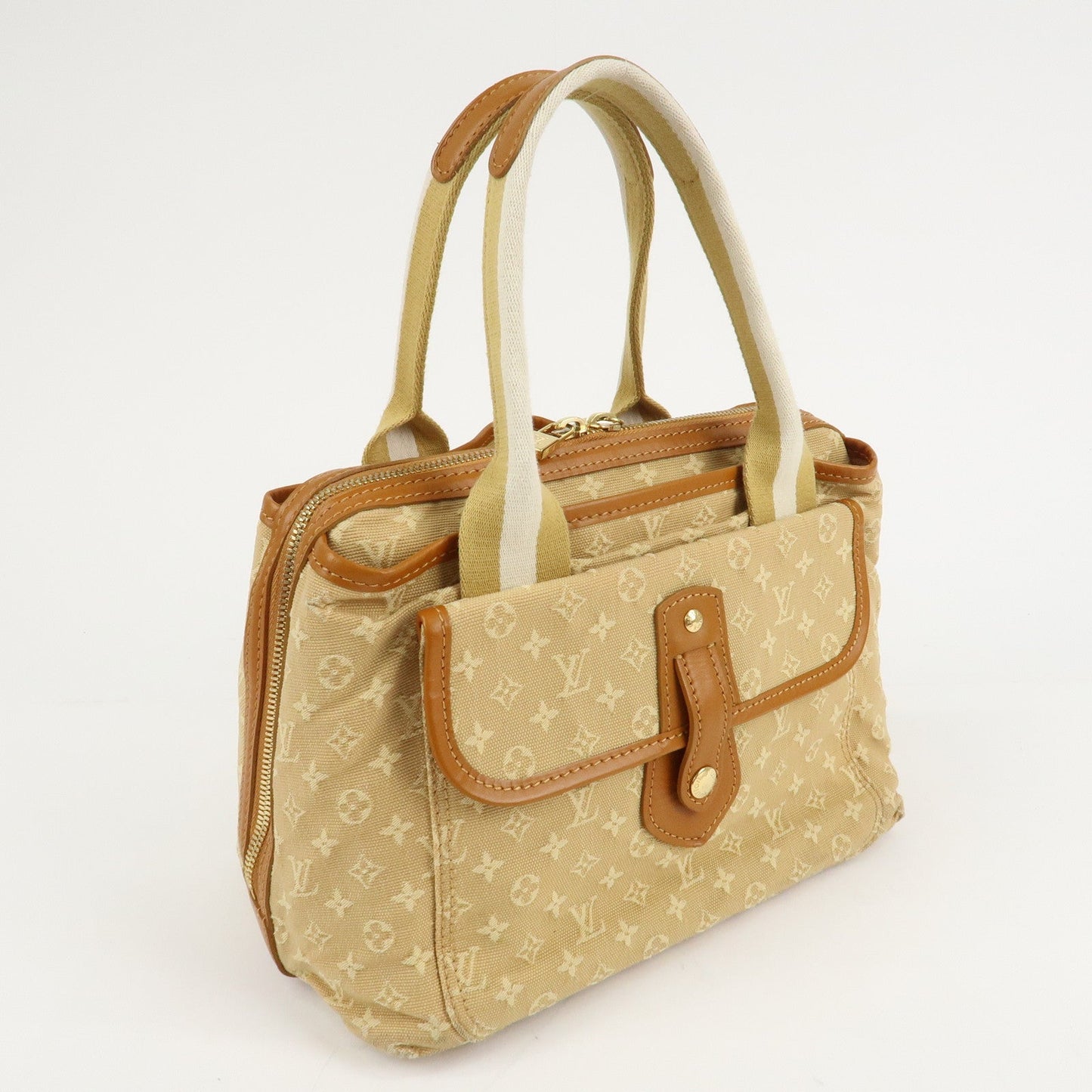 Louis Vuitton Monogram Mini Sac Mary Kate Hand Bag Beige M92508 d