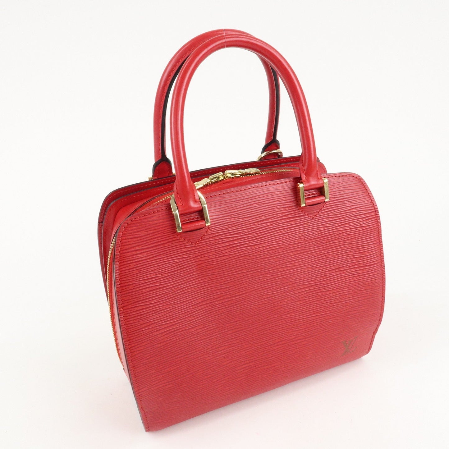 Louis Vuitton Epi Pont Neuf Hand Bag Castilian Red M52057 d