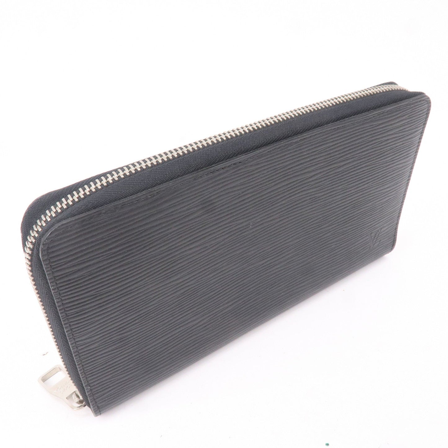Louis Vuitton Epi Zippy Organizer Wallet Black Noir M63852