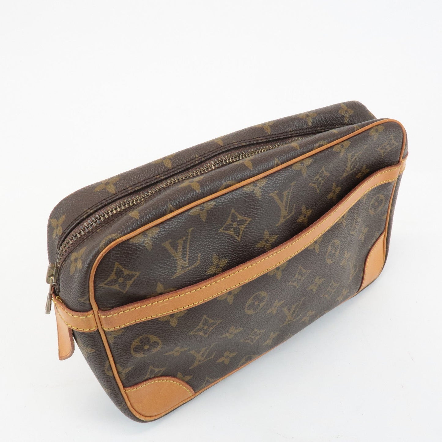 Louis Vuitton Monogram Compiegne 28 Pouch Clutch Bag M51845 d