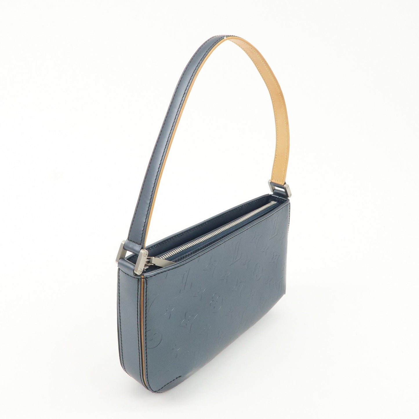 Louis Vuitton Monogram Matt Fowler Shoulder Bag Blue M55145 d