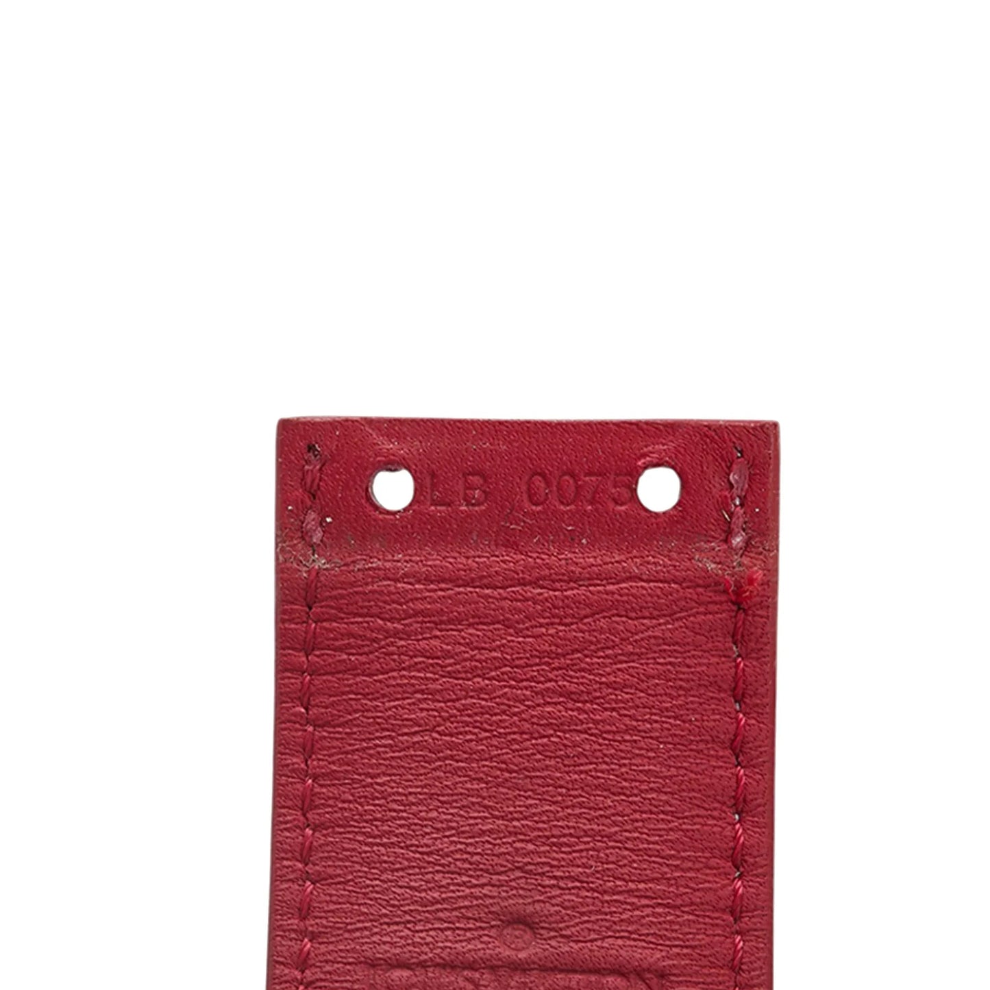 White Louis Vuitton Monogram Multicolore LV Cut Reversible Belt