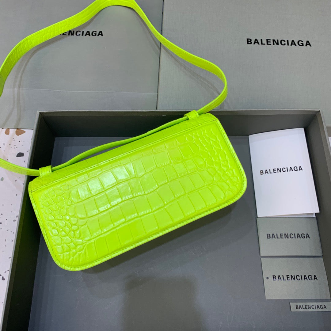 Top Quality Gossip Small Shoulder Bag Green Neon, For Women, Bags 9.1in/23cm