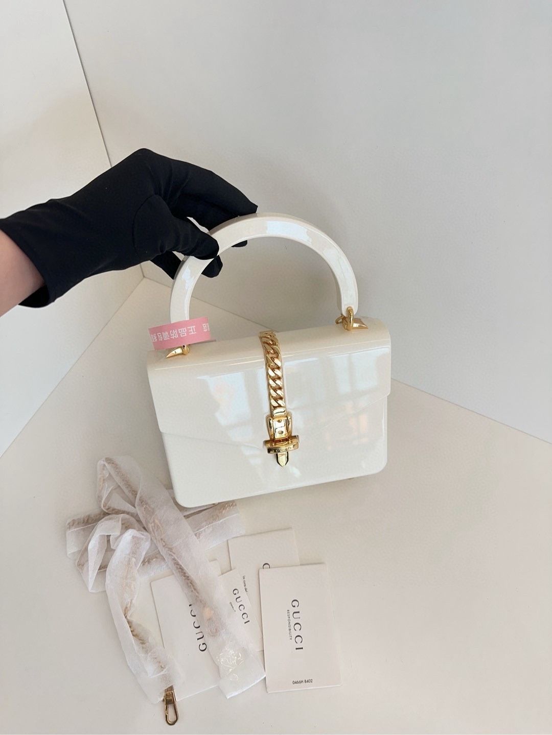 Gucci Sylvie bag xcm white