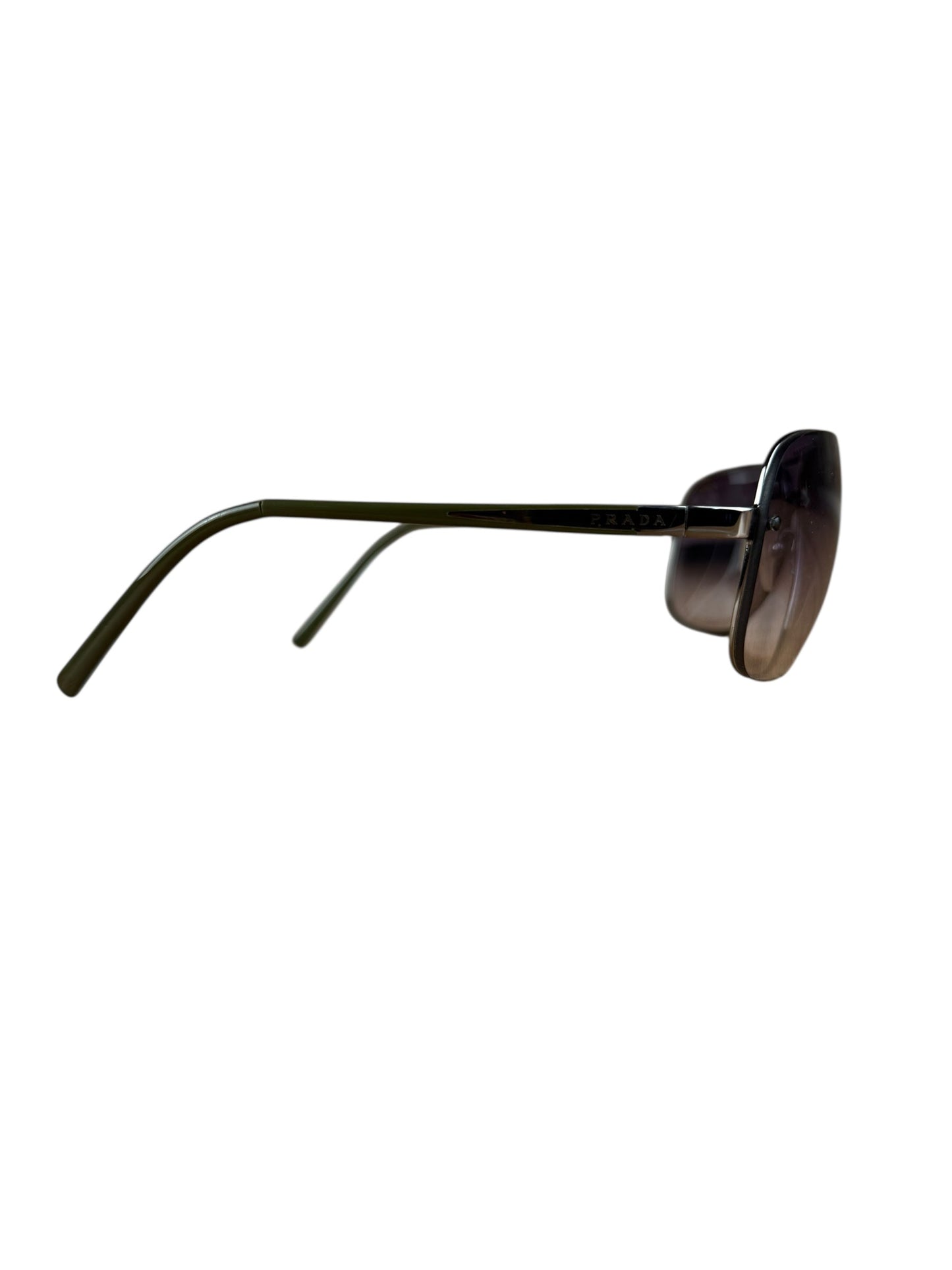 Prada Frameless Purple Tinted Sunglasses