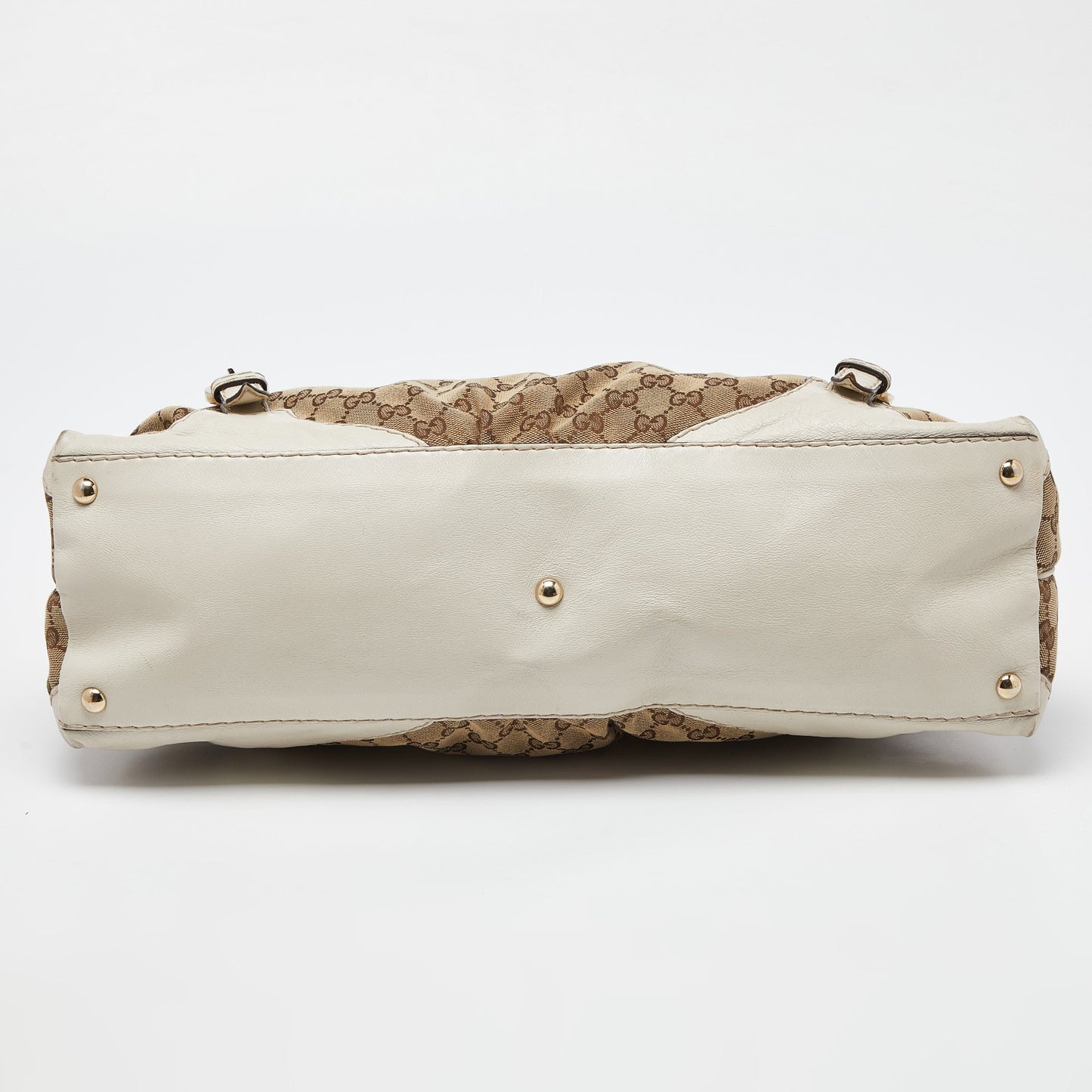 Gucci /offGg Canvas And Leather Bag