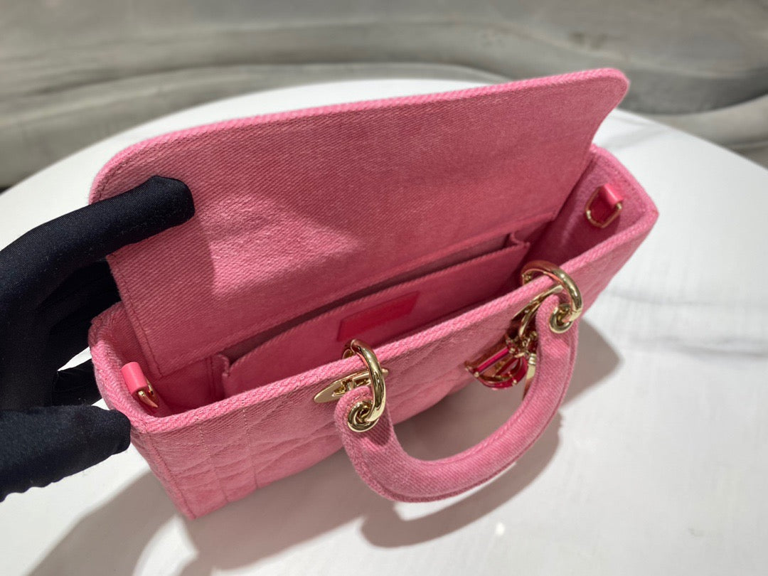 Top Quality Lady D-Joy Bag Pink, For Women Womens Handbags 26cm/10in CD M0540WTJA_M929