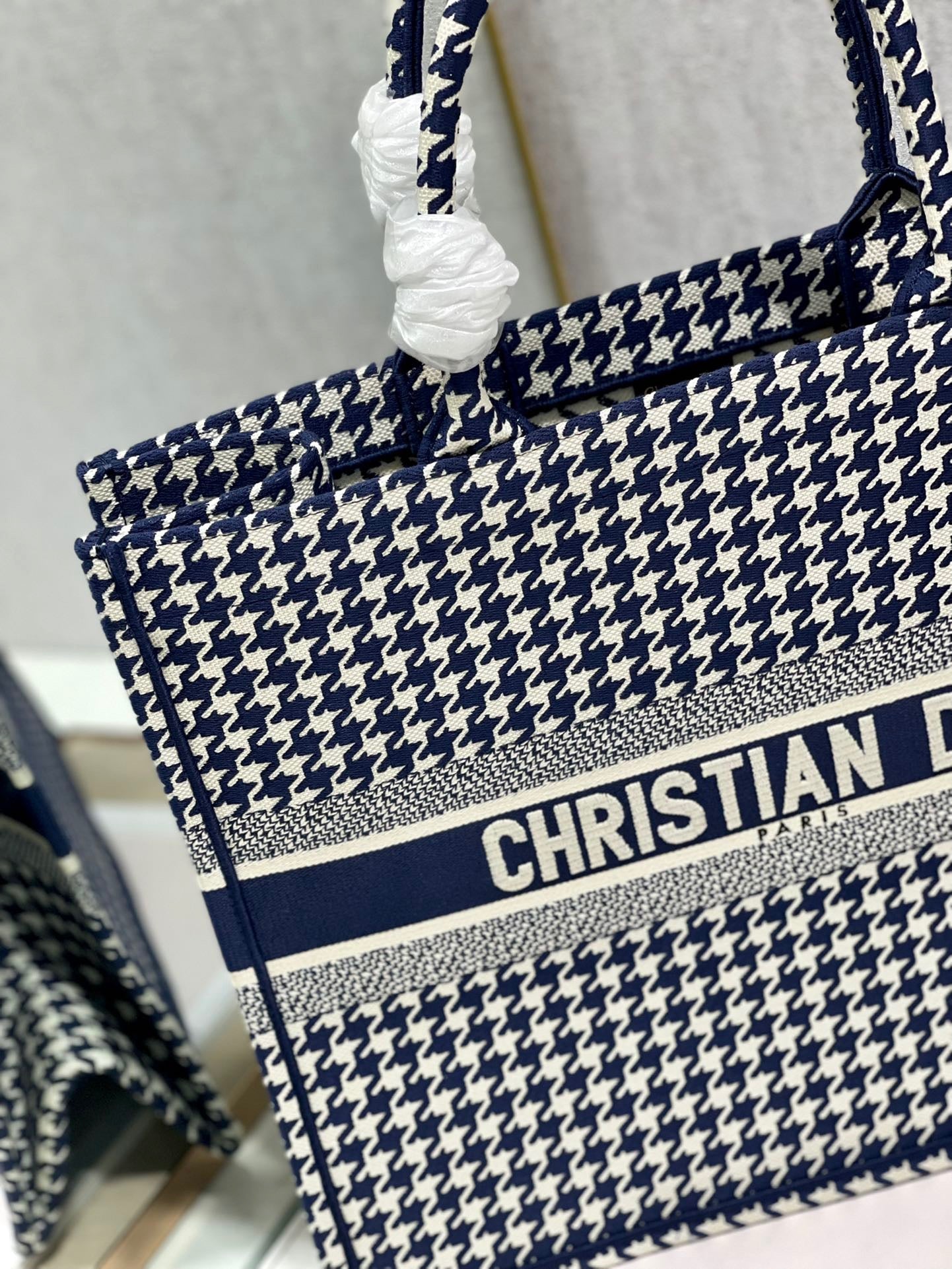 Top Quality Large Book Tote Blue And White, For Women, Womens Handbags 16.5in/42cm CD
