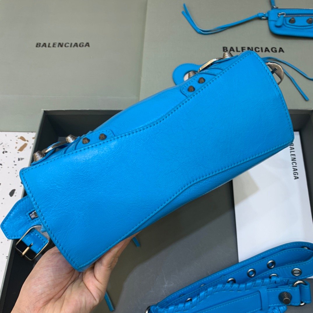 Top Quality Neo Cagole XS Handbag In Blue, For Women, Bags 10.2in/26cm