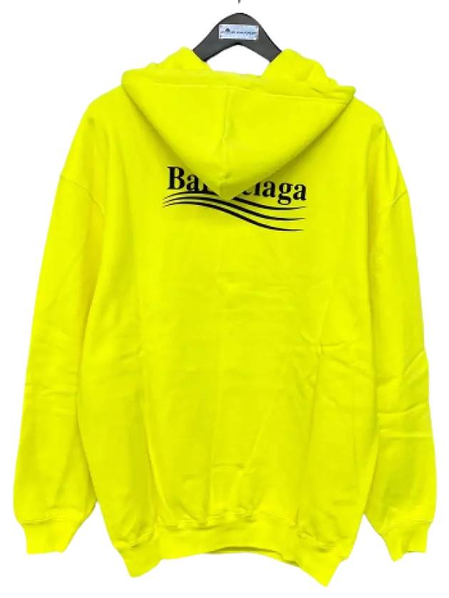 Luxury Balenciaga Trending 2025 Wave Logo Hoodie Sweatshirt Neon Yellow