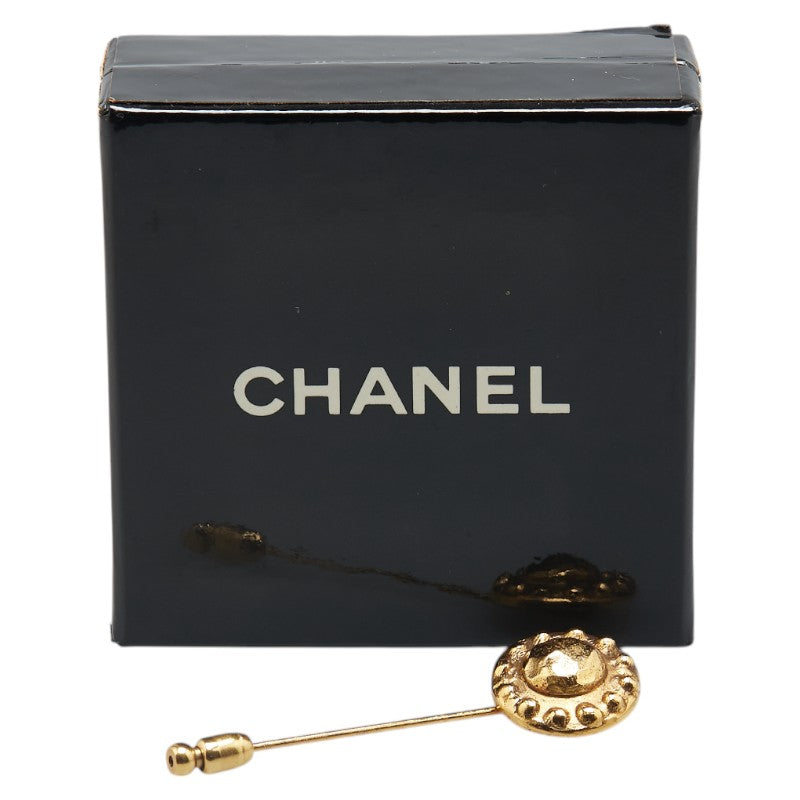 Chanel Gold Plated Brooch 23