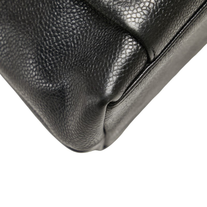 Chanel Coco Mark Caviar Skin Tote Bag