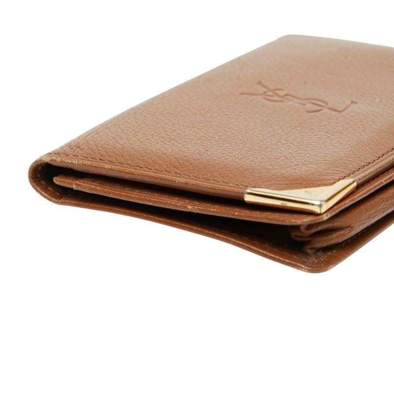 Saint Laurent YSL logo Leather Card Case