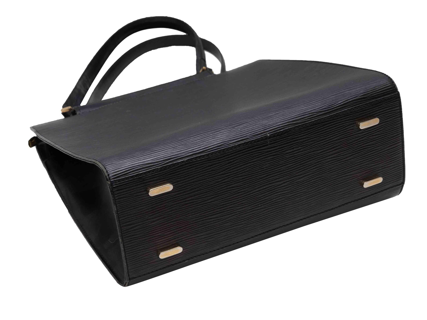 Black Louis Vuitton Epi Figari PM Handbag