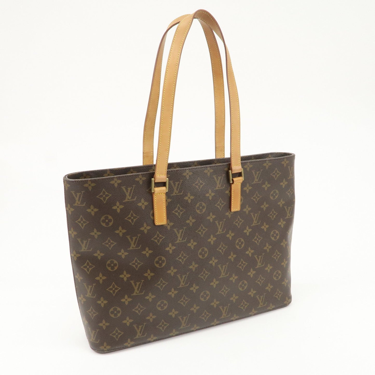 Louis Vuitton Monogram Luco Tote Bag Hand Bag Brown M51155 d