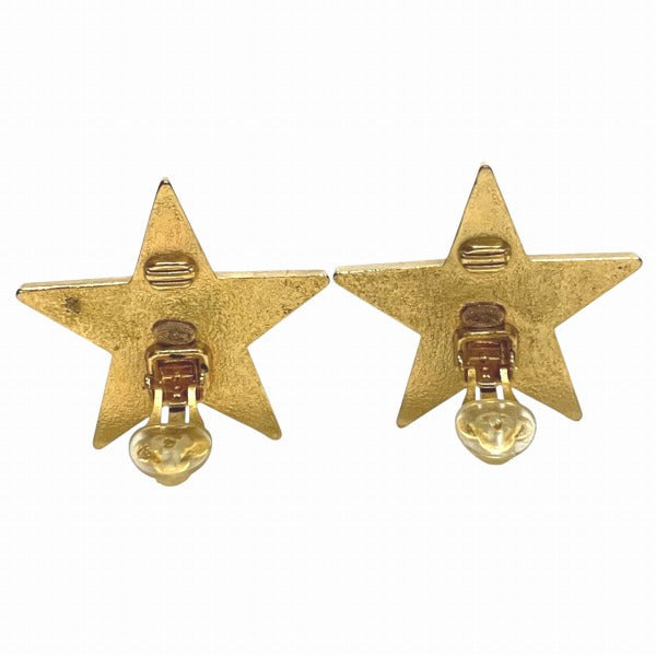 Chanel Coco Mark Star Earrings