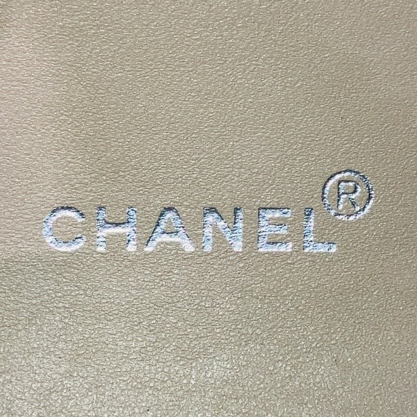 Chanel Vanity Bag Canvas Leather Handbag