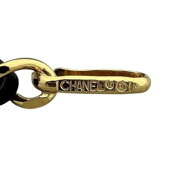 Chanel Coco Mark Chain Belt Leather Belt