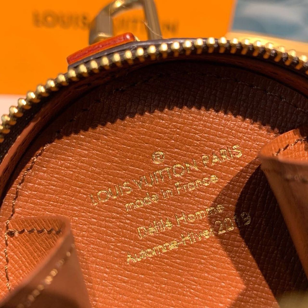 Top Quality Round Case Monogram Canvas By Virgil Abloh For Women, Womens Bags 3.1in/8cm Top Quality M68524